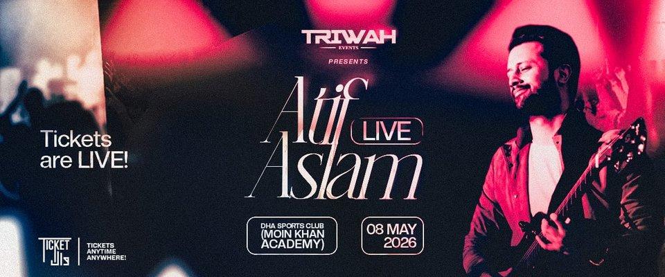 ATIF ASLAM LIVE - TRIWAH EVENTS